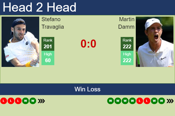 H2H, prediction of Stefano Travaglia vs Martin Damm in Koblenz Challenger with odds, preview, pick | 2nd February 2024