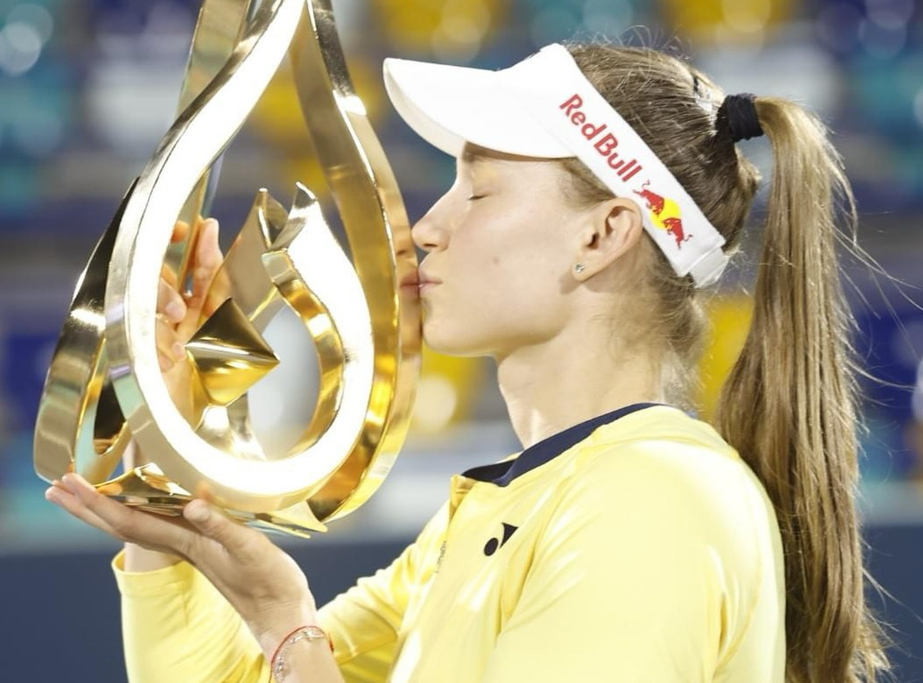 Latest Elena Rybakina wins the Mubadala Abu Dhabi Open title.