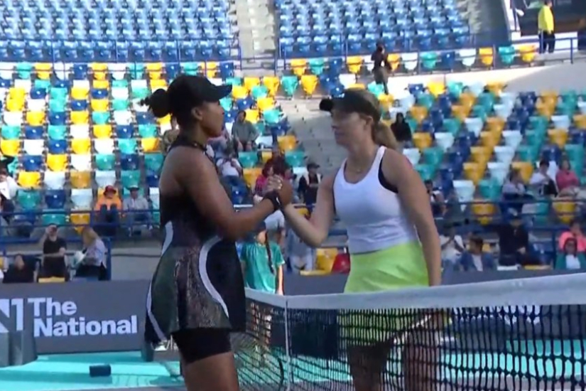 Tennis Pundit Baffled By Low Attendance In Collins Vs Naomi Osaka's Match In Abu Dhabi Tennis Pundit Baffled By Low Attendance In Collins Vs Naomi Osaka's Match In Abu Dhabi