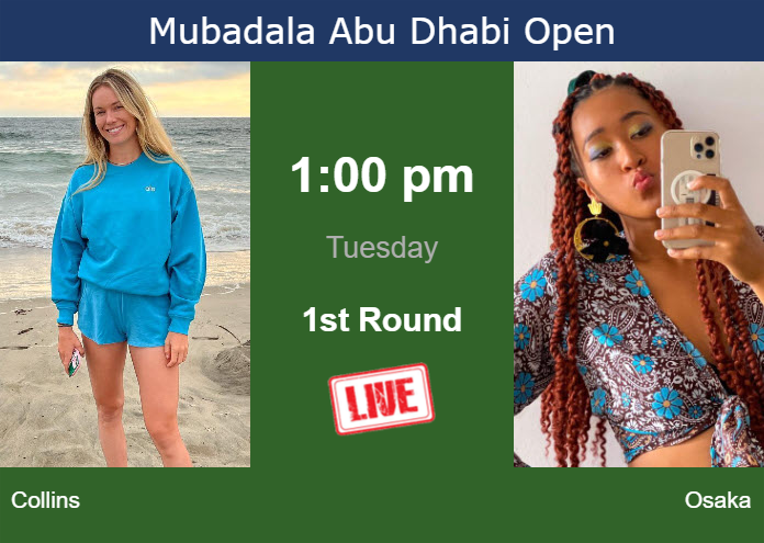 Naomi osaka 2024 watch live