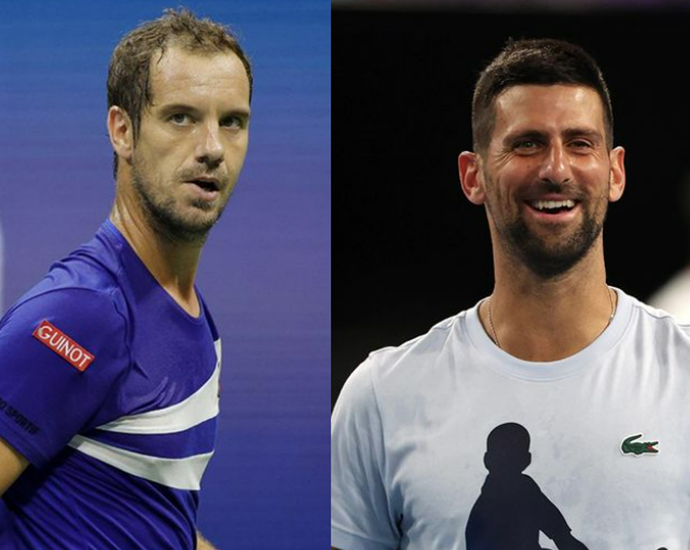 Richard Gasquet compares himself to the fitness of Novak Djokovic who ...