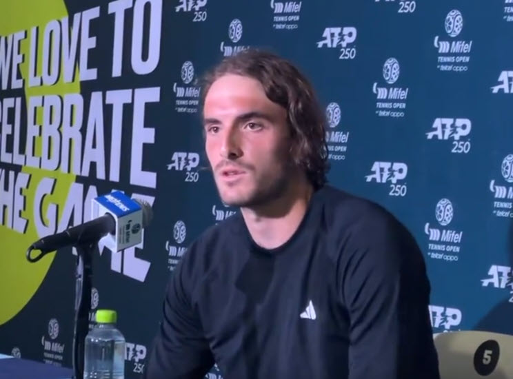 Stefanos Tsitsipas Talks Stefanos Tsitsipas Talks