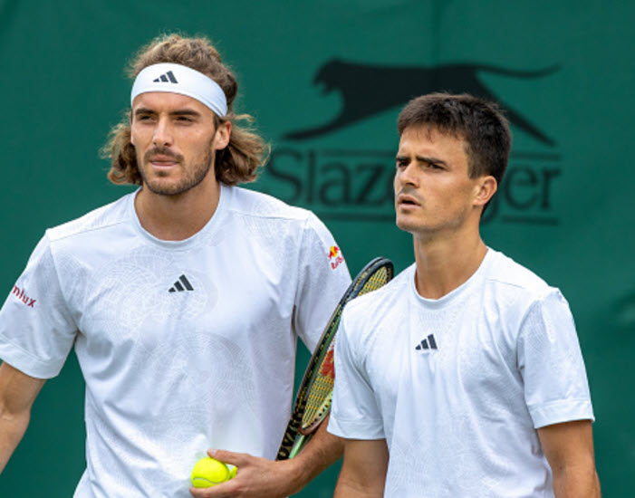 Tsitsipas With His Brother