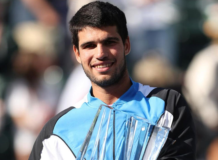 Unstoppable Carlos Alcaraz defends his BNP Paribas Open. HIGHLIGHTS