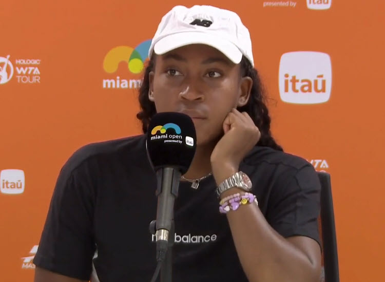 Coco Gauff Lost In Miami