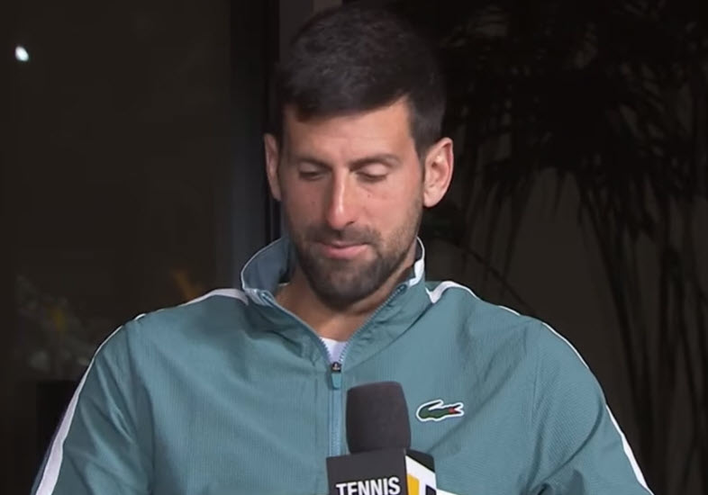 Djokovic Interview In Indian Wells Djokovic Interview In Indian Wells