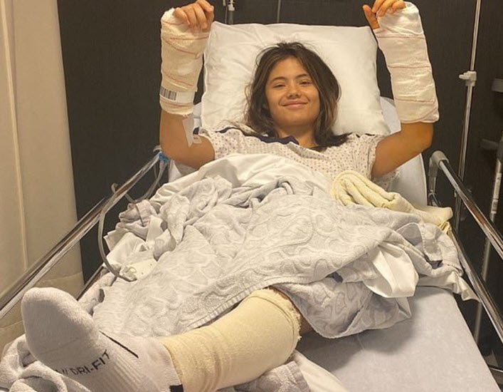 Emma Raducanu Surgeries Emma Raducanu Surgeries