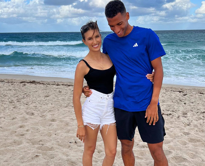 Felix Auger Aliassime Shares Memory Of Miami Also With His Girlfriend Felix Auger Aliassime Shares Memory Of Miami Also With His Girlfriend