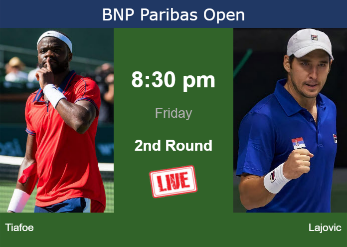 Tiafoe vs Lajovic: When the match live and How to watch online