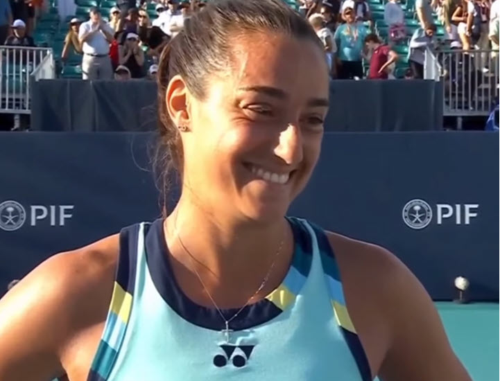 Garcia talks about beating Naomi Osaka and excited to face Coco Gauff in Miami