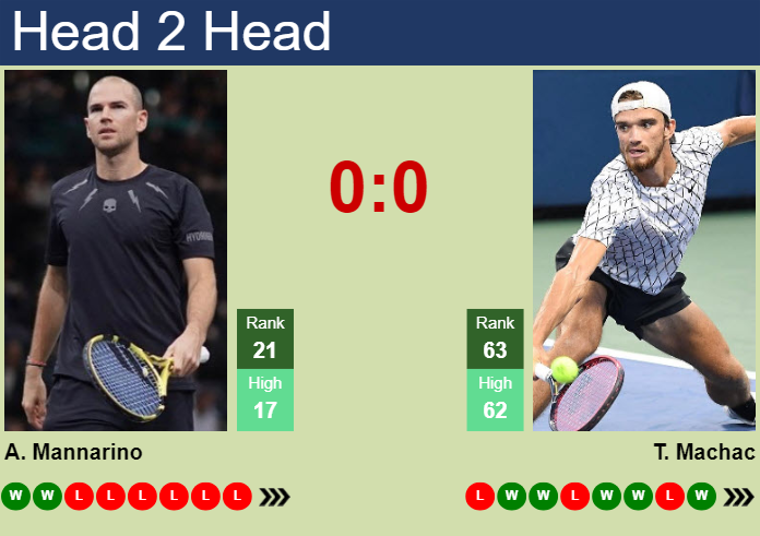 H2H, prediction of Adrian Mannarino vs Tomas Machac in Indian Wells with odds, preview, pick | 9th March 2024