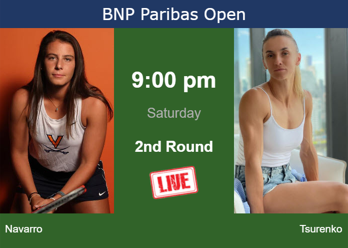 Saturday Live Streaming Emma Navarro Vs Lesya Tsurenko Saturday Live Streaming Emma Navarro vs Lesya Tsurenko