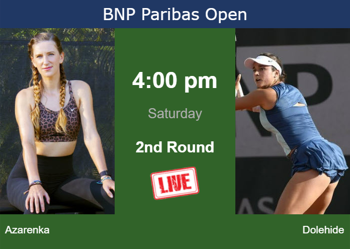 Saturday Live Streaming Victoria Azarenka Vs Caroline Dolehide Saturday Live Streaming Victoria Azarenka vs Caroline Dolehide