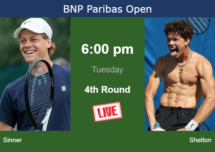 Tuesday Live Streaming Jannik Sinner Vs Ben Shelton Tuesday Live Streaming Jannik Sinner vs Ben Shelton