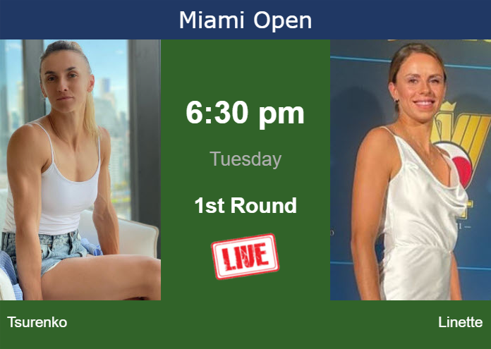Tuesday Live Streaming Lesya Tsurenko Vs Magda Linette Tuesday Live Streaming Lesya Tsurenko vs Magda Linette