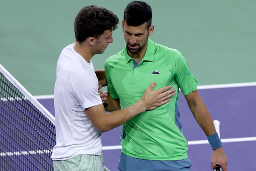 Why Novak Djokovic was so upset after losing to Luca Nardi