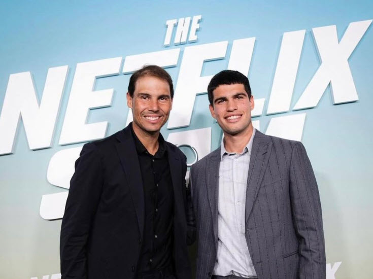 Nadal and Alcaraz to face on Sunday in the “Netflix Slam”