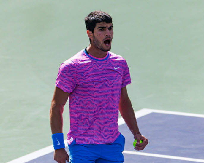 Alcaraz Reveals His Game At Indian Wells Alcaraz Reveals His Game At Indian Wells