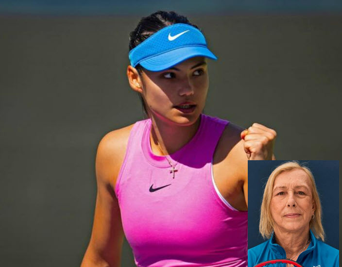 Navratilova Defends Raducanu