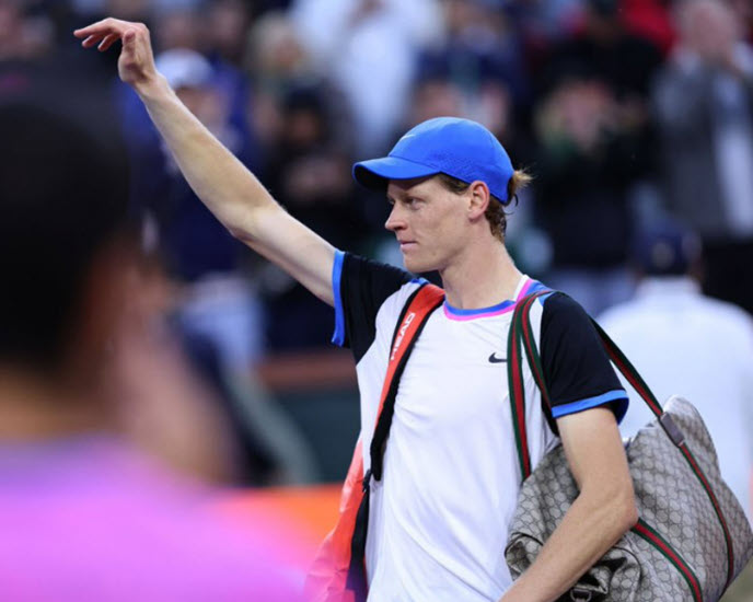 Sinner At Indian Wells Sinner At Indian Wells