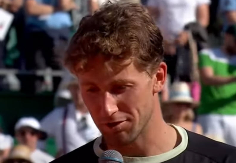Casper Ruud and his classy speech in Monte Carlo after losing to Tsitsipas