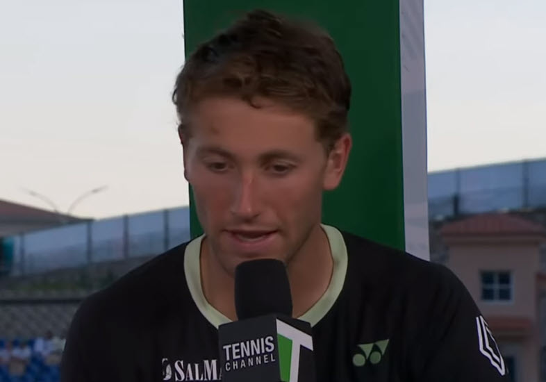 Casper Ruud explains how he defeated Djokovic in Monte Carlo Tennis
