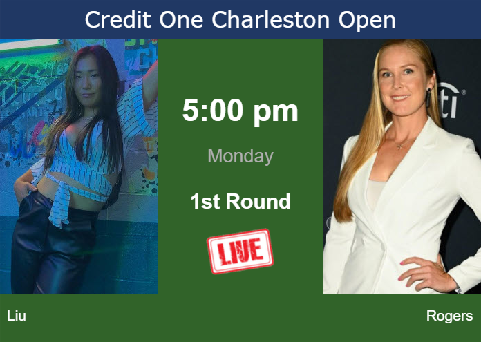 Monday Live Streaming Claire Liu vs Shelby Rogers