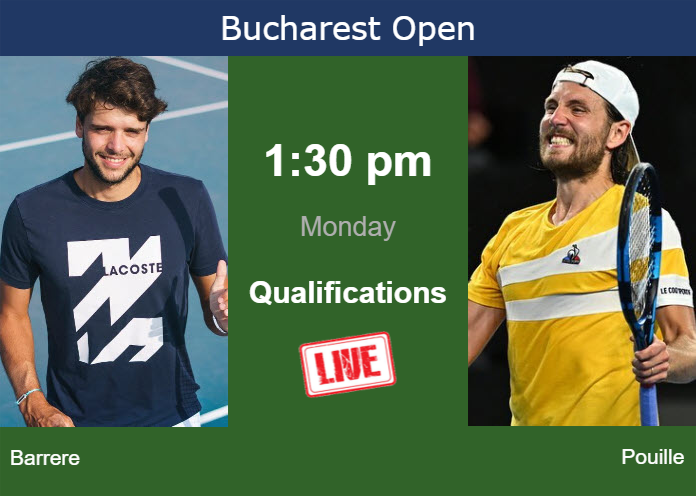 How to watch Barrere vs. Pouille on live streaming in Bucharest on Monday