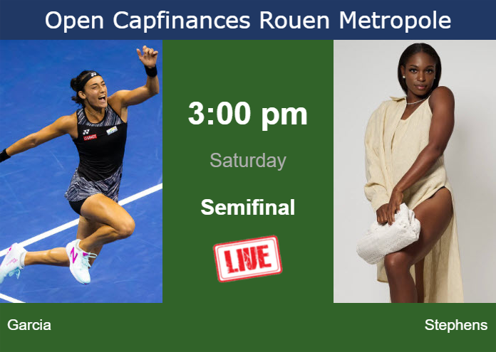 Saturday Live Streaming Caroline Garcia Vs Sloane Stephens Saturday Live Streaming Caroline Garcia vs Sloane Stephens