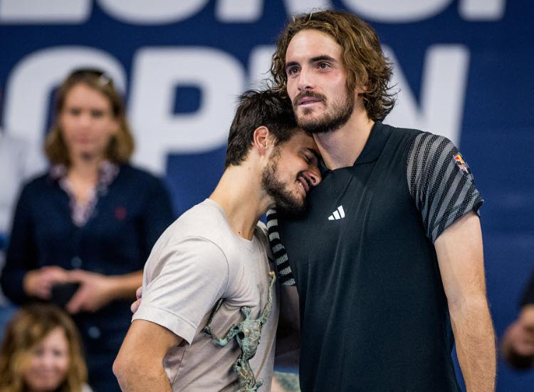 DRAW. Stefanos Tsitsipas and brother Petros to play doubles in Madrid