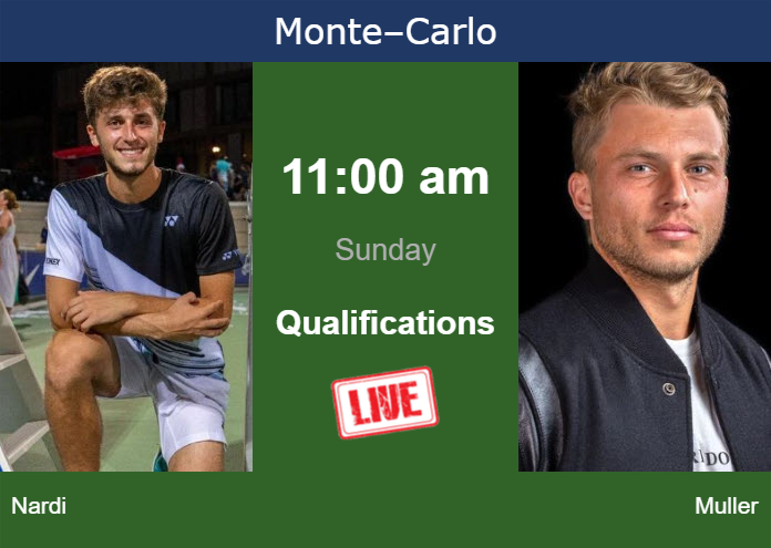 Sunday Live Streaming Luca Nardi Vs Alexandre Muller Sunday Live Streaming Luca Nardi vs Alexandre Muller
