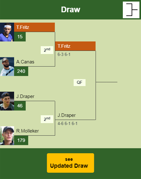Taylor Fritz Draw info