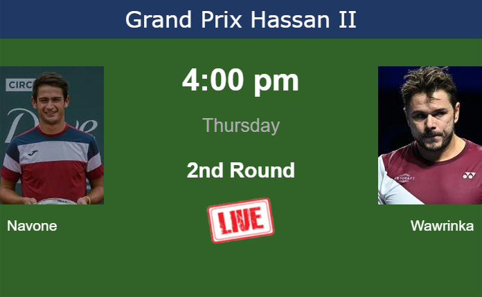 Thursday Live Streaming Mariano Navone vs Stan Wawrinka