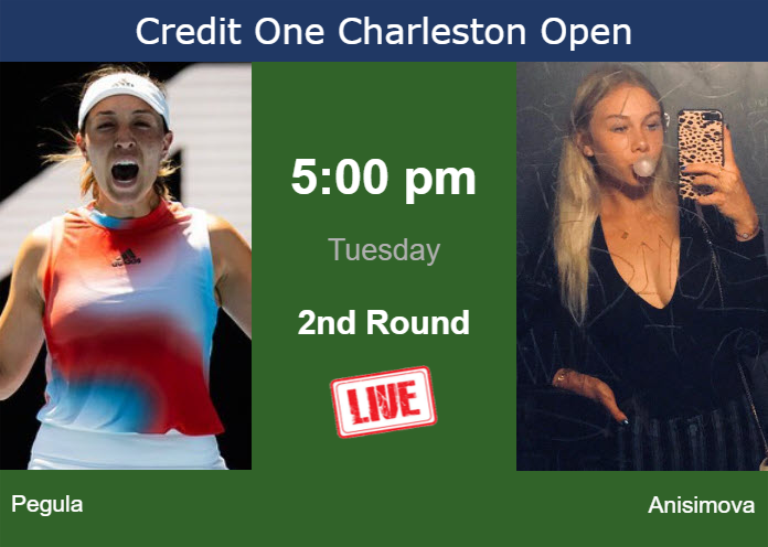 Tuesday Live Streaming Jessica Pegula vs Amanda Anisimova