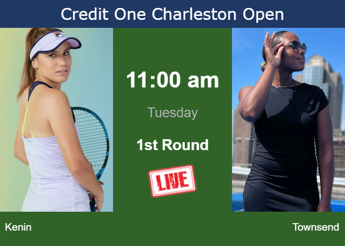 How to watch Kenin vs. Townsend on live streaming in Charleston on Tuesday