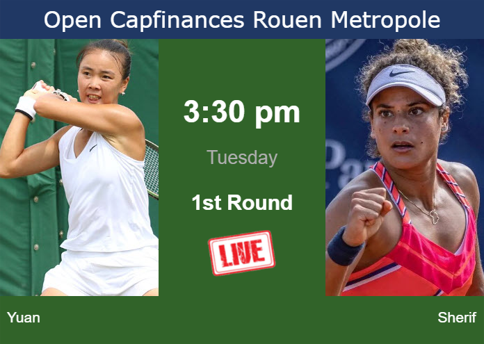 Tuesday Live Streaming Yue Yuan Vs Mayar Sherif Tuesday Live Streaming Yue Yuan vs Mayar Sherif