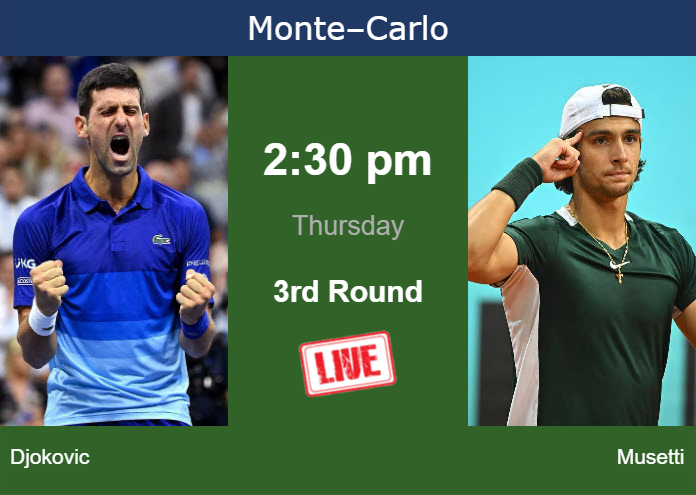 Wednesday Live Streaming Novak Djokovic Vs Lorenzo Musetti Wednesday Live Streaming Novak Djokovic vs Lorenzo Musetti