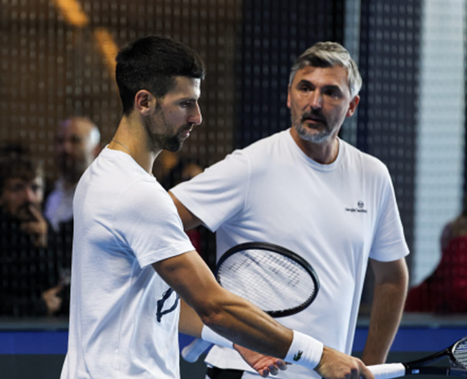 Djokovic And His Ex Coach Together