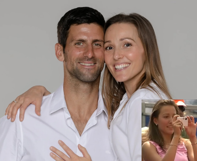 Novak Djokovic’s wife Jelena finds 18-year-old clip from the Serb’s first ever title win