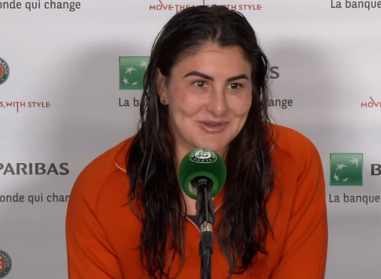 Andreescu expresses her feelings after winning the French Open 1st round – Tennis Tonic – News, Predictions, H2H, Live Scores, stats