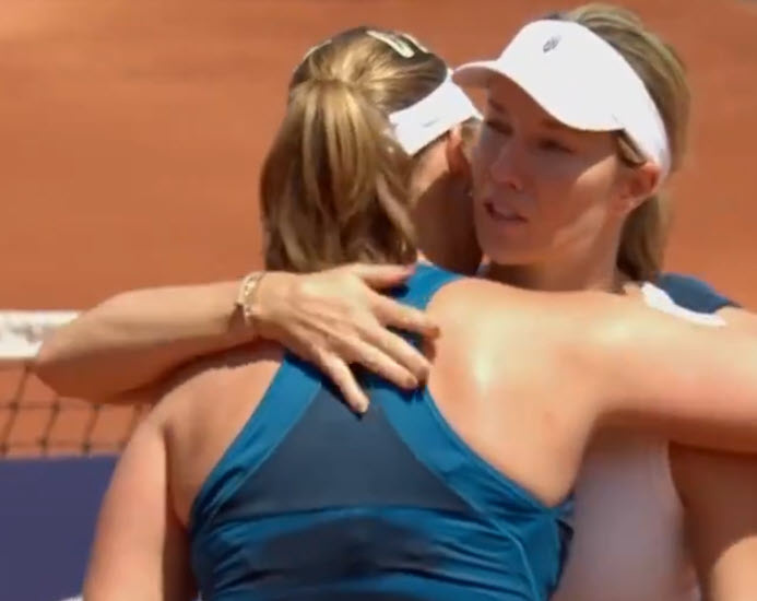 VIDEO. Danielle Collins impresses with her sportsmanship in Rome