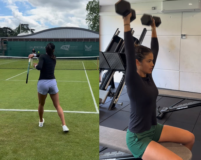 VIDEO. Emma Raducanu working extra hard on grass preparing for Wimbledon – Tennis Tonic – News, Predictions, H2H, Live Scores, stats