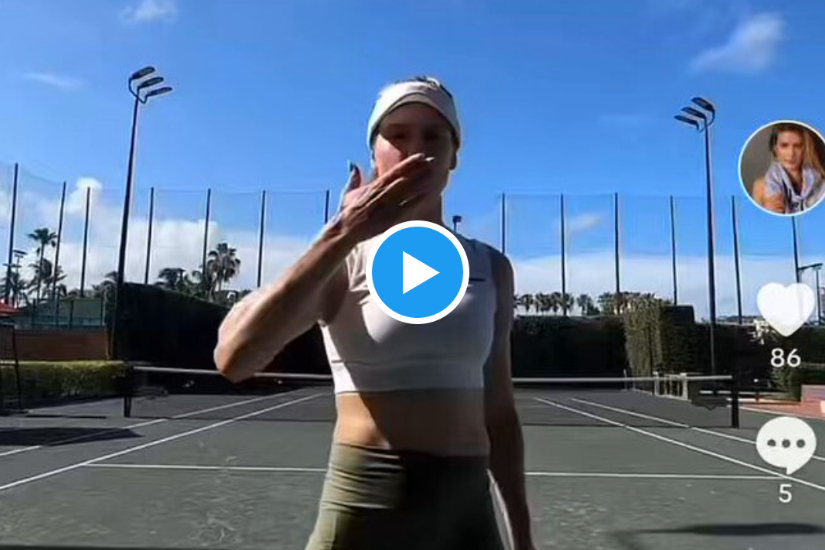 Eugenie Bouchard is getting ready to be back to competition