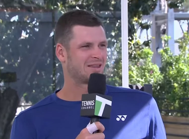 Hurkacz confirms that he was tense before facing Nadal in Rome