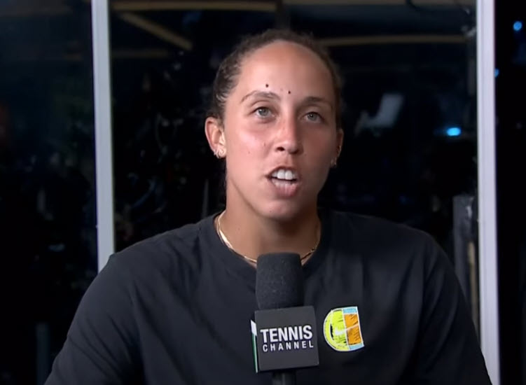 Madison Keys explains the differences between the tournaments in Madrid and Rome