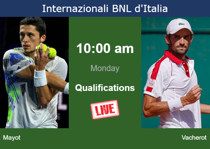 Monday Live Streaming Harold Mayot Vs Valentin Vacherot Monday Live Streaming Harold Mayot vs Valentin Vacherot