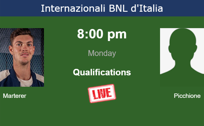 Monday Live Streaming Maximilian Marterer Vs Andrea Picchione Monday Live Streaming Maximilian Marterer vs Andrea Picchione