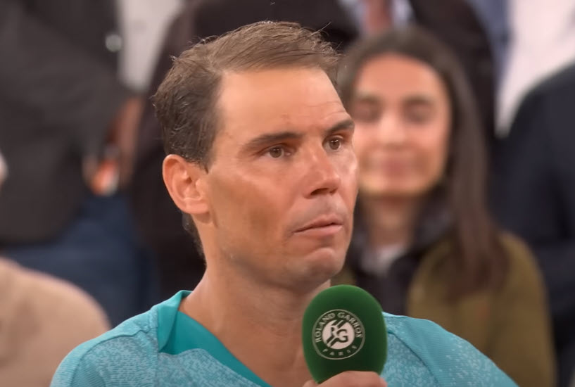 Nadal and his emotional speech at the French Open – Tennis Tonic – News, Predictions, H2H, Live Scores, stats