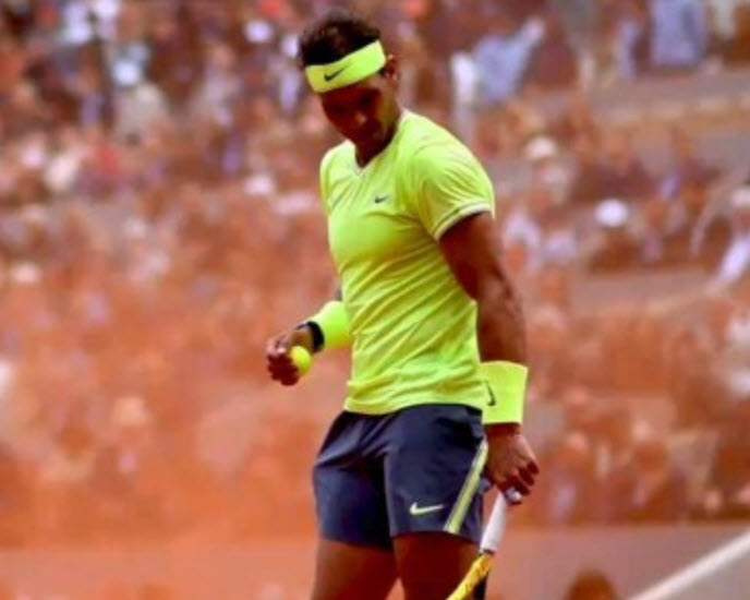Nadal At The Roland Garros