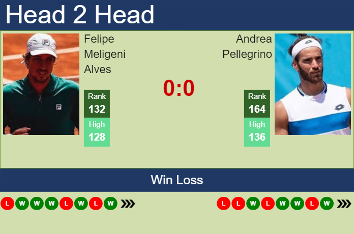 H2H, prediction of Felipe Meligeni Alves vs Andrea Pellegrino in Turin Challenger with odds, preview, pick | 14th May 2024